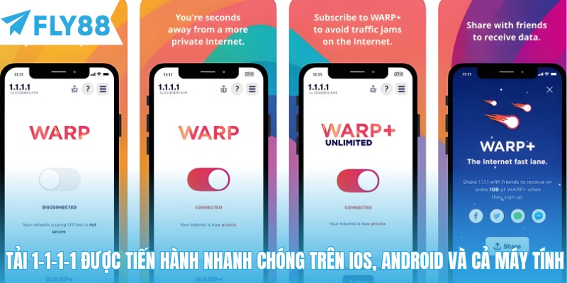 Tải 1-1-1-1 được tiến hành nhanh chóng trên iOS, Android và cả máy tính