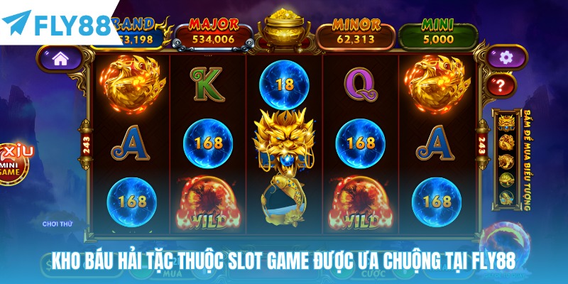 Kho báu hải tặc thuộc slot game được ưa chuộng tại Fly88